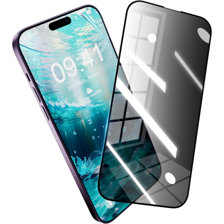 Folie Sticla Privacy AG Glass Glossy pentru iPhone 17 Pro Max [1]
