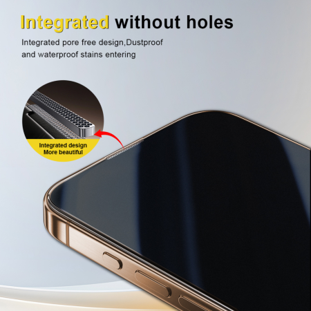 Folie Sticla Privacy AG Glass Mata pentru iPhone 16 Pro/ 17 [5]