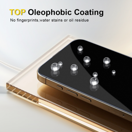 Folie Sticla Privacy AG Glass Mata pentru iPhone 16 Pro/ 17 [4]