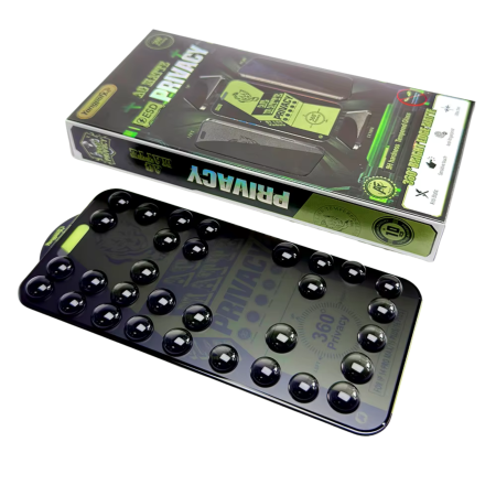 Folie Sticla Securizata Privacy 360 AG Glass Matte pentru iPhone 15 Pro [2]