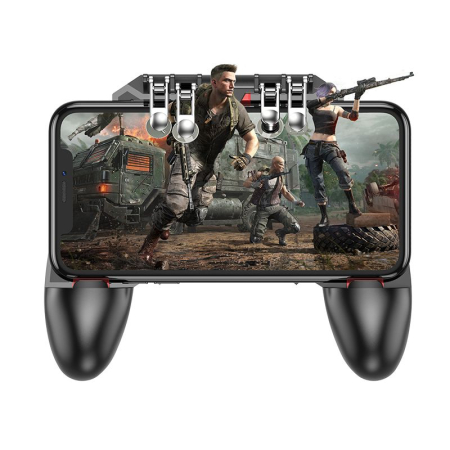 ACCESORII - Game controller for phone Hoco GM7 six finger black