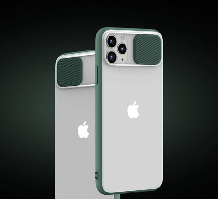 Husa cu protectie camera pentru Iphone 12 Mini Verde [1]