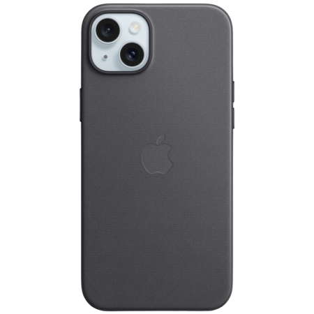 IPHONE 15 PLUS - Husa Apple FineWoven with MagSafe pentru iPhone 15 Plus Black