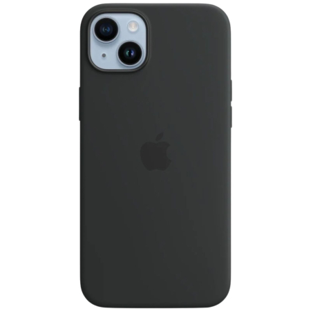 IPHONE 14 PLUS - Husă Apple Magsafe din silicon MPT33ZM/A pentru iPhone 14 Plus, neagră