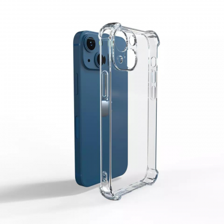 Husa iPhone 15 Pro, Bumper Anti-Shock Transparenta Full Protection [1]