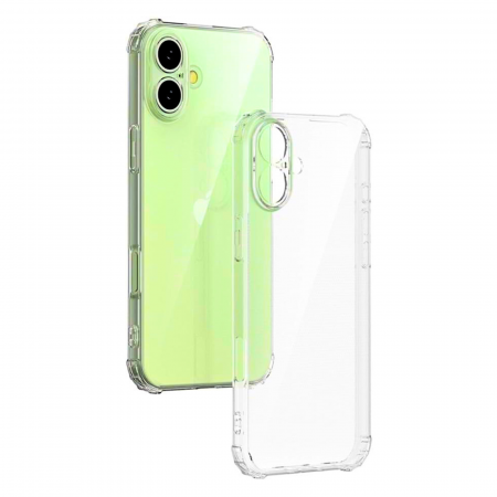 IPHONE 16 - Husa Bumper Anti-Shock Transparenta Full Protection pentru Iphone 16