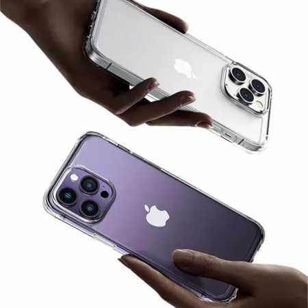 Husa iPhone 14 Pro, Bumper Anti-Shock Transparenta [4]