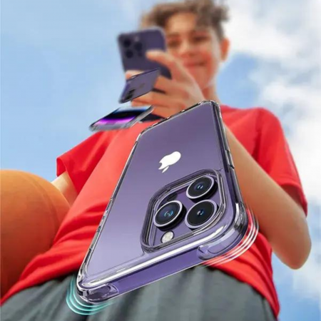 Husa iPhone 14 Pro Max, Bumper Anti-Shock Transparenta [1]