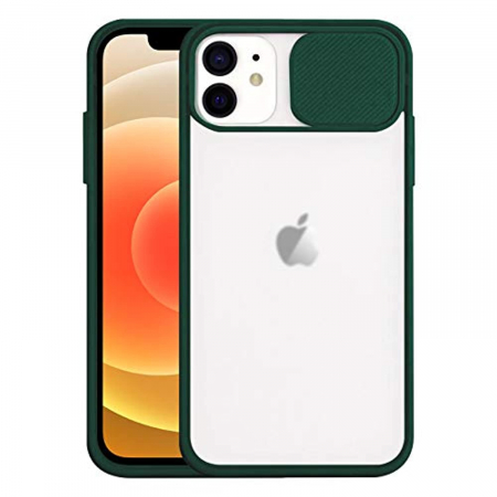 IPHONE 12 MINI - Husa cu protectie camera pentru Iphone 12 Mini Verde