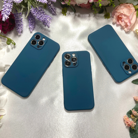 Husa din Silicon Full Protection pentru iPhone 11 Pro, Navi-Blue [3]