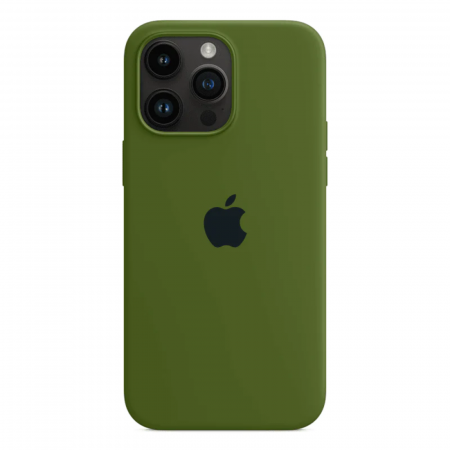 HUSE IPHONE - Husa din Silicon pentru iPhone 12 Pro Max, Camo Green