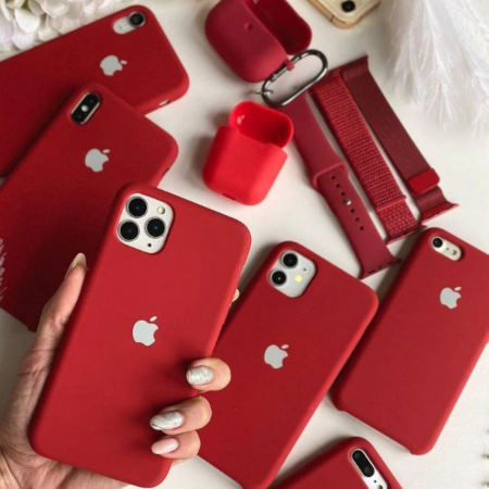 Husa din Silicon pentru iPhone 14 Pro Max, Red Royal [1]