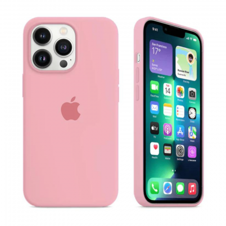 Husa din Silicon pentru iPhone 14, Roz [2]