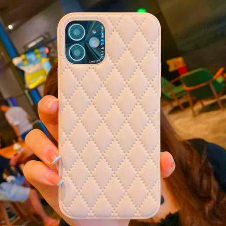 IPHONE 14 PRO MAX - Husa Elegant, Piele, pentru iPhone 14 Pro Max, Pink