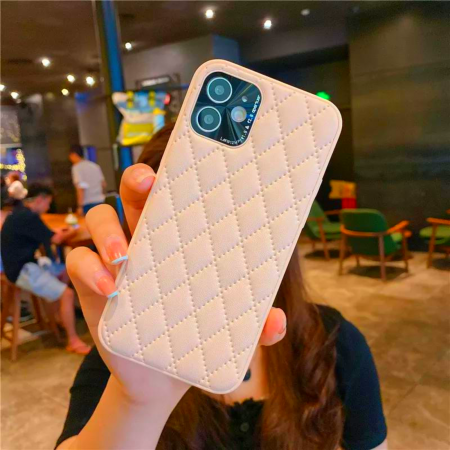 Husa Elegant, Piele, pentru iPhone 11, Pink [2]