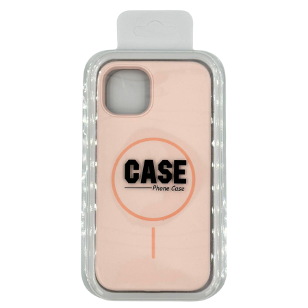 Husa iPhone 14 Pro Max din Silicon cu Microfibra la Interior si MagSafe, Pink [7]