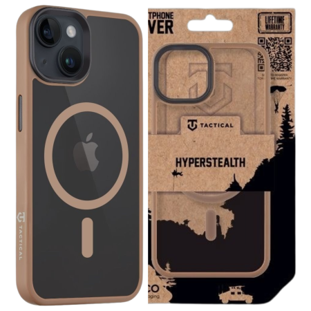 Husa iPhone 13/ 14, Tactical MagForce Hyperstealth, Brown Latte [2]