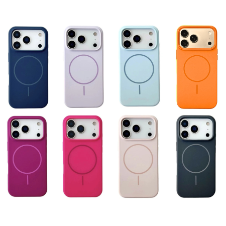 Husa iPhone 16 Pro Max din Silicon cu Microfibra la Interior si MagSafe, Dragon Fruit [2]