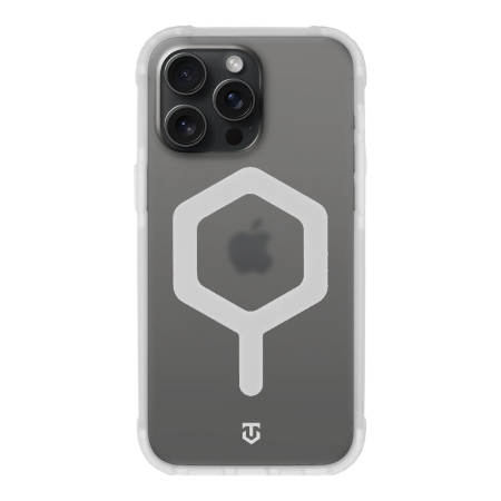 Husa iPhone 15 Pro Max, Tactical MagForce Hexagon Cover, T-White [1]