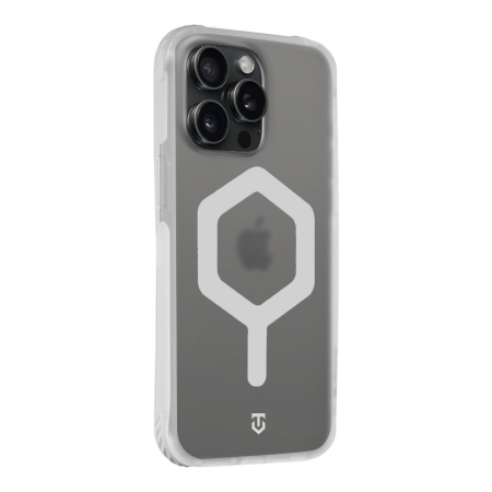 Husa iPhone 15 Pro, Tactical MagForce Hexagon Cover, T-White [2]