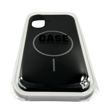 Husa iPhone 17 din Silicon cu Microfibra la Interior si MagSafe, Black [6]