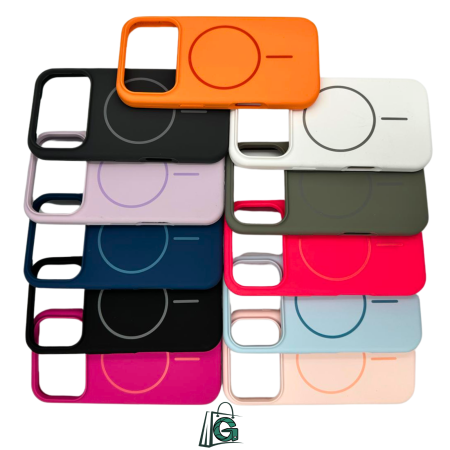 Husa iPhone 16 din Silicon cu Microfibra la Interior si MagSafe, Pink [8]