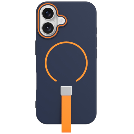 IPHONE 16 PRO - Husa iPhone 16 Pro, Loop Thin MagSafe, Blue-Orange