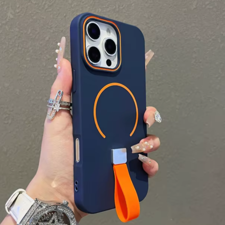 Husa iPhone 16 Pro, Loop Thin MagSafe, Blue-Orange [1]