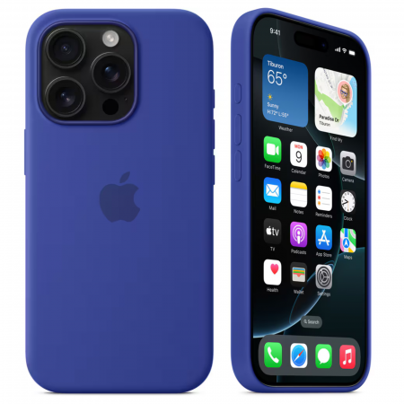 Husa iPhone 16 Pro Max, MagSafe Silicon, Ultramarine [3]