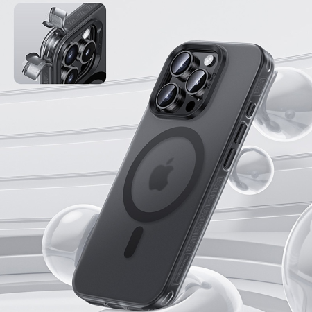 Husa iPhone 16 Pro Max, Benks MagSafe, Camera Control, Lucid Armor Anti-Fingerprint, Black [2]