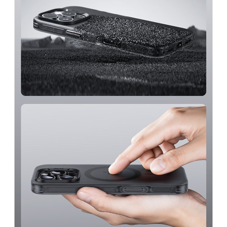 Husa iPhone 16 Pro Max, Benks MagSafe, Camera Control, Lucid Armor Anti-Fingerprint, Black [5]