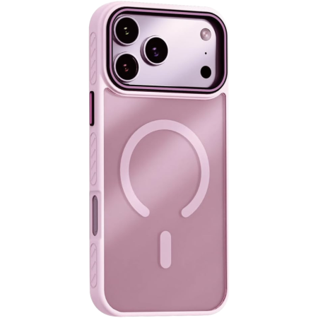 IPHONE 16 PRO MAX - Husa iPhone 16 Pro Max, ShockProof, Frosted Mate, Non-Slip, Pink