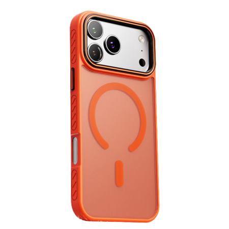 IPHONE 16 - Husa iPhone 16, ShockProof, Frosted Mate, Non-Slip, Orange