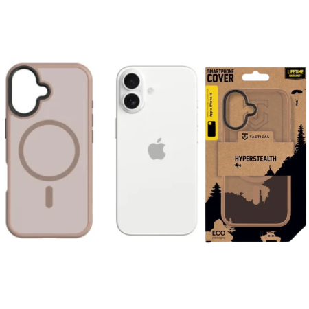 Husa iPhone 16, Tactical MagForce Hyperstealth, Brown Latte [2]