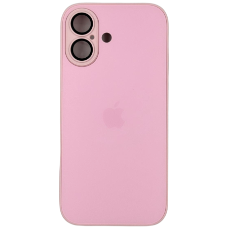 IPHONE 17 - Husa iPhone 17, AG Glass MagSafe, Sticla si Silicon cu Protectie Lentile Camera, Chanel Pink - Mat