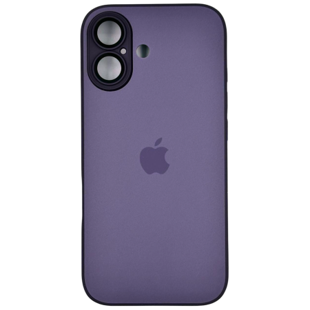 IPHONE 17 - Husa iPhone 17, AG Glass MagSafe, Sticla si Silicon cu Protectie Lentile Camera, Deep Purple - Mat