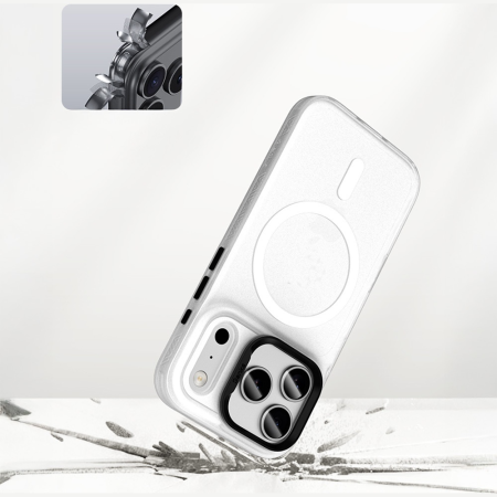 Husa iPhone 17 Air, Benks MagSafe, Camera Control, Lucid Armor Anti-Fingerprint, White [2]