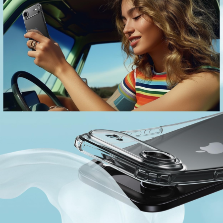 Husa iPhone 17 Air, Bumper Anti-Shock Transparenta Full Protection [1]