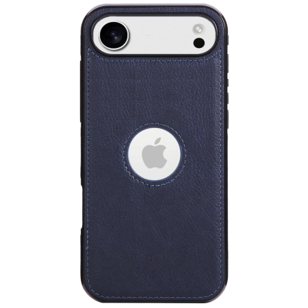 IPHONE 16E - Husa iPhone 16E/ 17E, Business din Piele, Blue