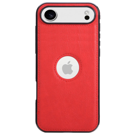 IPHONE 16E - Husa iPhone 16E/ 17E, Business din Piele, Red