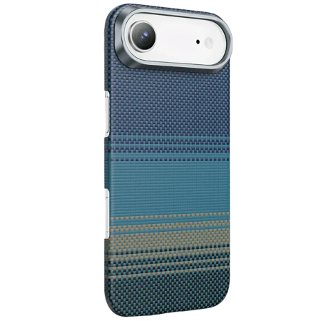 Husa iPhone 17 Air, Kevlar Aramid Fiber with MagSafe, Blue Moonrise [1]