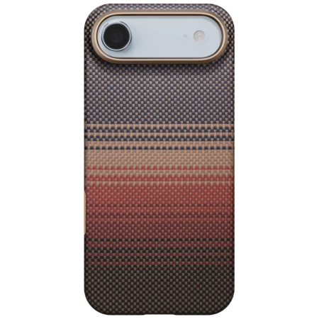 Husa iPhone 17 Air, Kevlar Aramid Fiber with MagSafe, Orange Sunset [1]