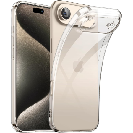 Husa iPhone 17 Air, Slim Luxury Transparenta Full Protection [5]
