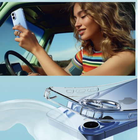 Husa iPhone 17, Bumper Anti-Shock Transparenta Full Protection [4]