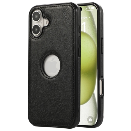IPHONE 17 - Husa iPhone 17, Business din Piele, Black