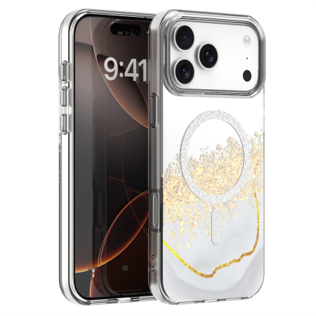 IPHONE 17 AIR - Husa iPhone 17 Air, Epoxy MagSafe, White