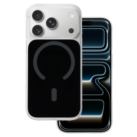 IPHONE 17 PRO - Husa iPhone 17 Pro/ 18 Pro, Lowkey MagSafe, Black