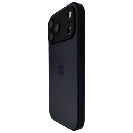 Husa iPhone 17 Pro, AG Glass MagSafe, Sticla si Silicon cu Protectie Lentile Camera, Deep Purple - Mat [1]