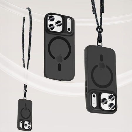 Husa iPhone 17 Pro Max, Benks MagSafe, Camera Control, Lucid Armor Anti-Fingerprint, Black [5]