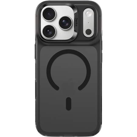 IPHONE 17 PRO - Husa iPhone 17 Pro, Benks MagSafe, Camera Control, Lucid Armor Anti-Fingerprint, Black
